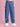 Women Blue Solid Barrel Fit Denim Jeans