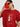 Women Oversize Red Floral Graphic Printed T-Shirt