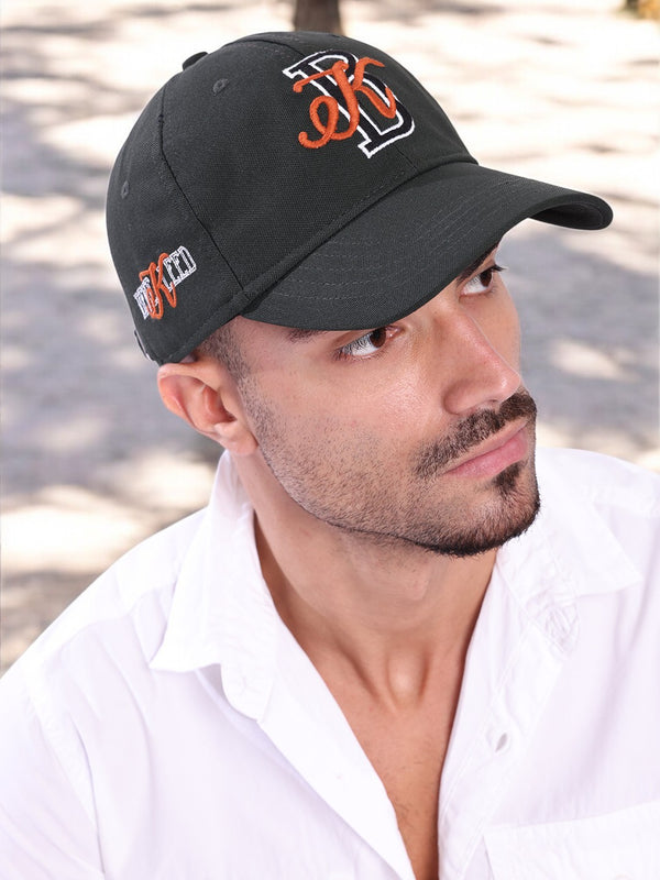 Men Olive  Embroidered Baseball Cap