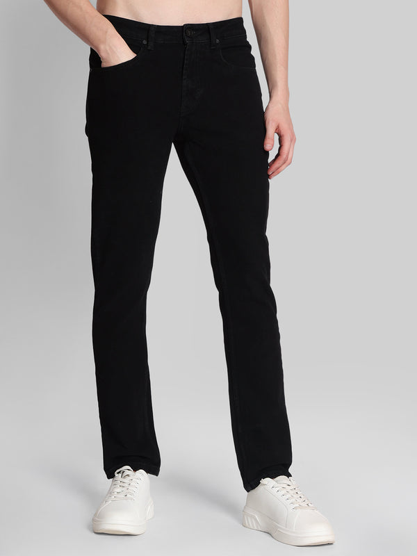 Men Black Slim Jeans