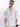 Men Black and White Abstract Print Single Pocket Shirt