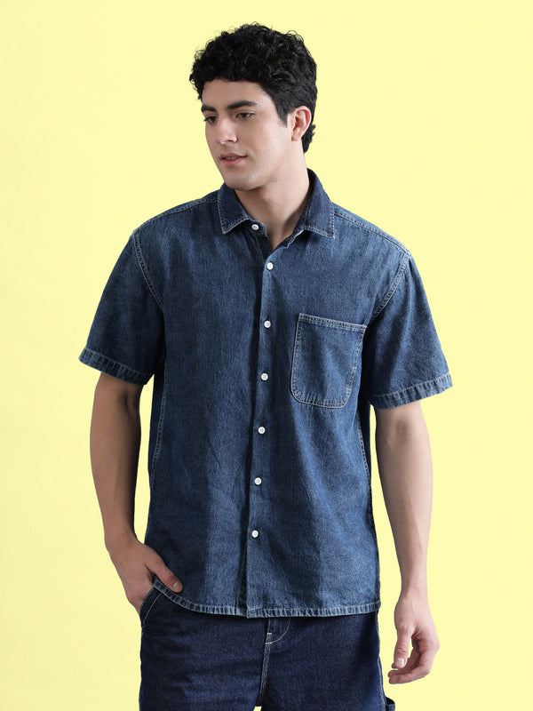 Men Solid Shirt
