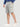 Men Grey shorts with adjustable hem