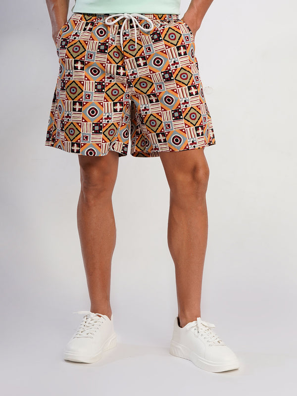 Men Muti C olour Printed Relax fit Boxer Shorts