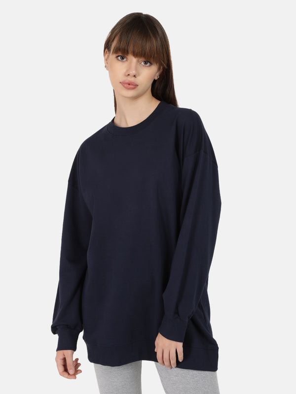Women Long line Oversized Sweatshirt