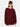 Women Solid Maroon Long line Oversized Sweatshirt