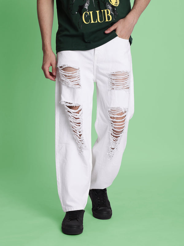 Men Distressed Jeans