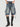 Women Relaxed Fit Denim Shorts With Cargo Pockets