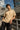 Mens Beige Solid T-shirt