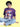 Men Puple Graphic Print Oversize T Shirt