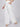 Women Wide Leg White Casual Trousers