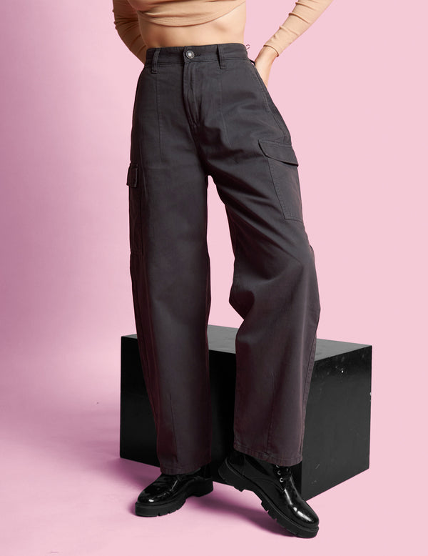 Women Loose Cargo Trousers