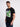 Men Black Cotton Lycra Graphic Print T Shirt