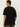 Men Black Typography Print Oversize T Shirt