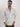 Men White and Grey Floral Printed Slub TextureShirt