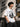 Men White Graphic Print Oversize T Shirt