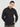 Men Black Textured  Regular Fit Spread Collar Shirt