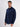 Men Navy Blue Solid Regular Fit Shirt