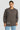 Women Relax Fit Grey Graphic Printed Pullover Sweatshirt