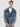 Men hooded washed oversize denim jacket