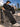 Men Black Regular Fit Elasticated Casual Trousers