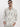 Men Cream and Green Tropical Printed Slub TextureShirt