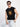 Men Black Sleeveless Graphic Oversized T Shirt