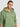 Men Relaxed front zipper Graphic print Olive hoodie