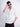 Men White Textured Regular Fit Shirt