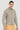 Men Solid Cotton Linen Regular Fit Spread Collar Shirt
