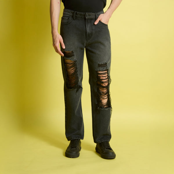 Men Blue Relax Fit Denim Jean