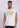 Men off white Graphic Printed Sleeveless Hoodie with kangaroo pocket