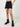Women Charcoal Regular Fit Denim Shorts
