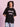 Women Oversize Fit Black "Sick Sad World" Halloween T-Shirt