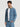 Men Relax fit Blue Cotton Denim jacket with front zipper
