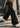Women Black Light weight Wide leg Trousers