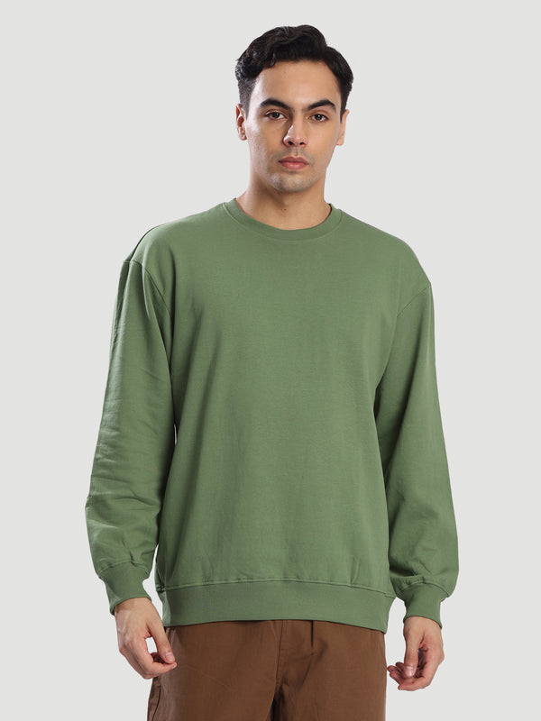 Men's Crew Neck Drop shoulder Sweatshirt