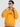 Men Relax fit kangaroo pocket Graphic printed Mustard hoodie