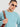 Men regular fit Aqua knitted Sweater