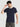 Men Navy Ringer Regular fit Cotton Tshirt