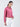 Women Rose Dust Regular Fit Cropped Full Sleeves Solid Casual Shirt