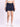Women Blue Denim Cargo Shorts
