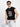 Men Black Sleeveless Graphic Oversized T Shirt