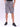 Men Grey Baggy Fit Cargo Shorts with Tape Detail