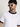Men White Ringer Regular fit Cotton Tshirt