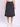 Women Charcoal A-Line Cargo Denim Skirt