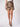 Women Printed Wrap-Around Mini Skirt