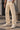 Men Ecru Straight Pizza Badge Jeans