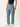 Men Light Blue Relaxed-Fit Solid Cargo Jeans