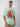 Men Mint Green Graphic Printed Oversized Fit T-Shirt